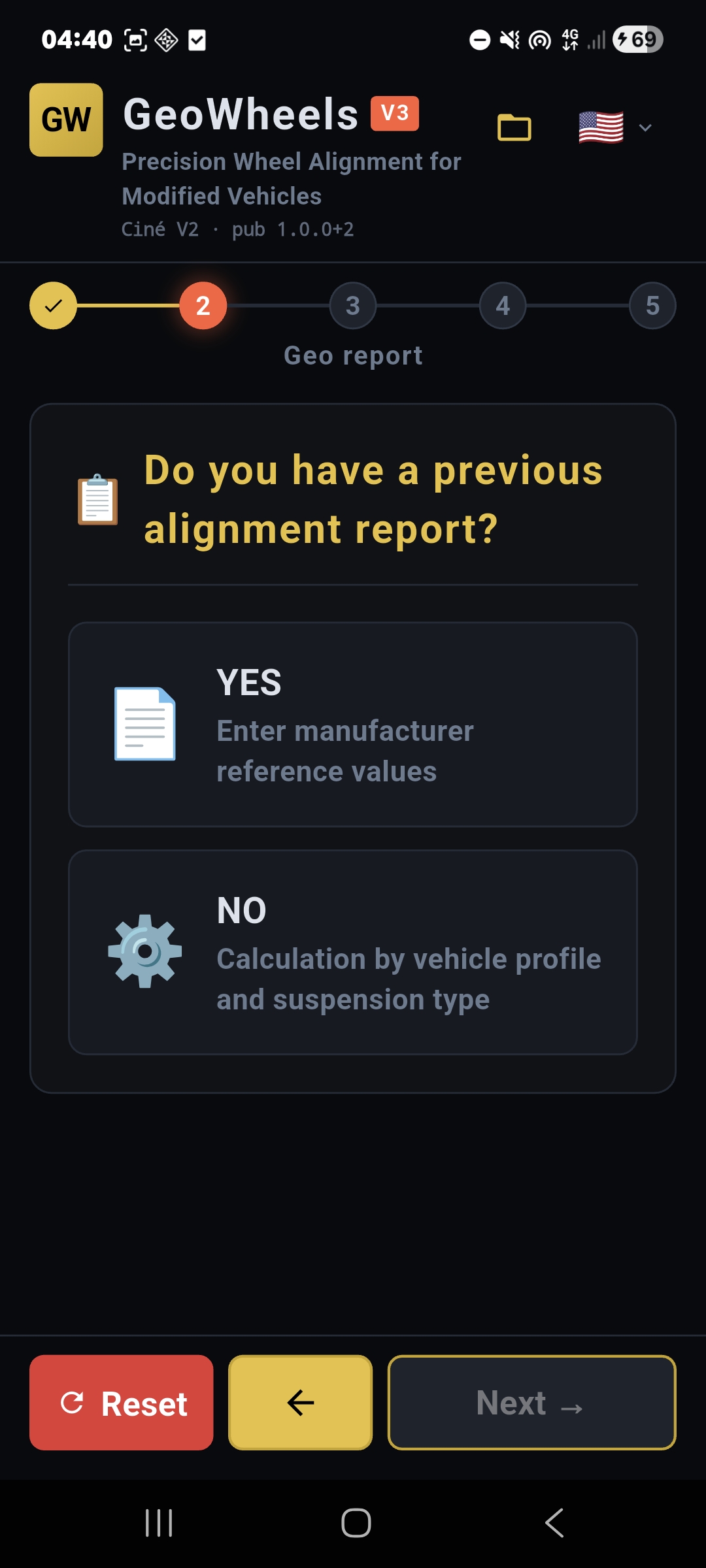 Auto-detect or manual entry of factory alignment specs to ensure precise adjustment and save tire life.